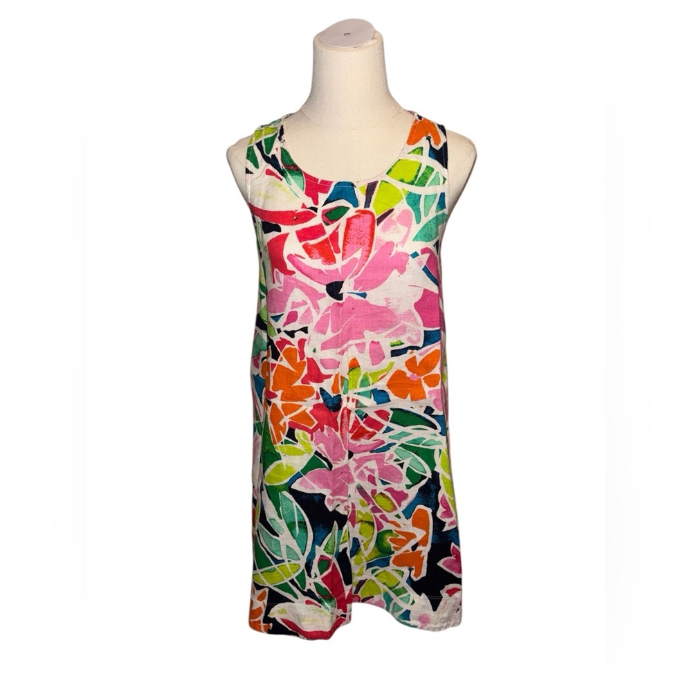 Cynthia Rowley Multicolor Floral linen Dress